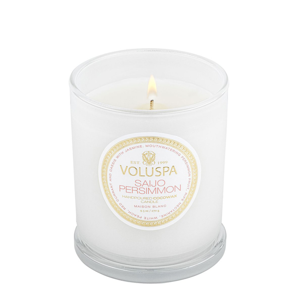 Voluspa Saijo Persimmon, Boxed Candle 60h - Hairsale.se