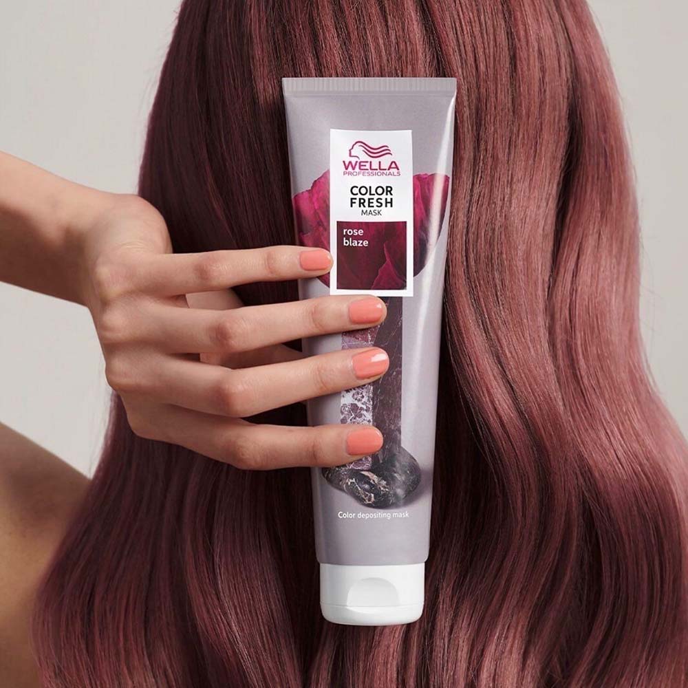 Wella Color Fresh Mask Rose Blaze - Hairsale.se