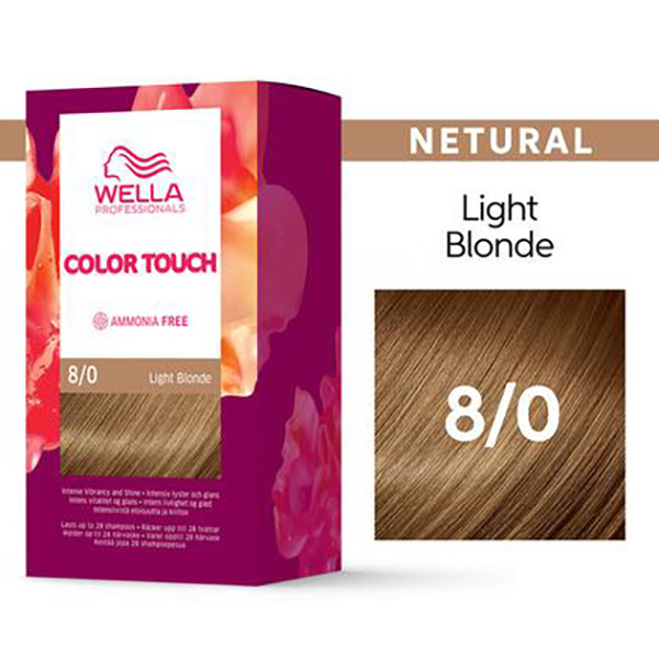 Wella Color Touch intensivtoning 8/0 Ljusblond, Light Blonde - Hairsale.se