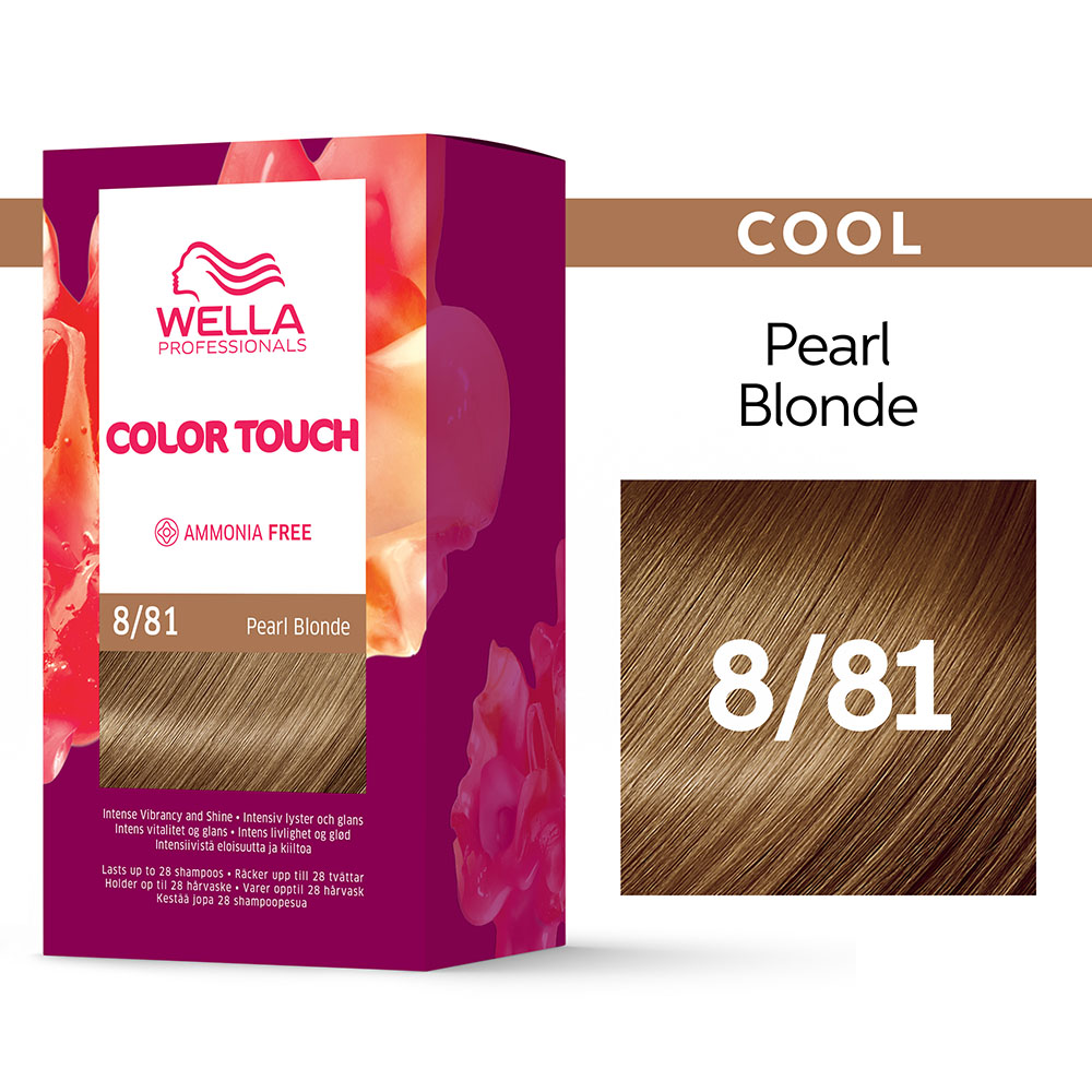 Wella Color Touch intensivtoning 8/81 Pearl Blonde - Hairsale.se