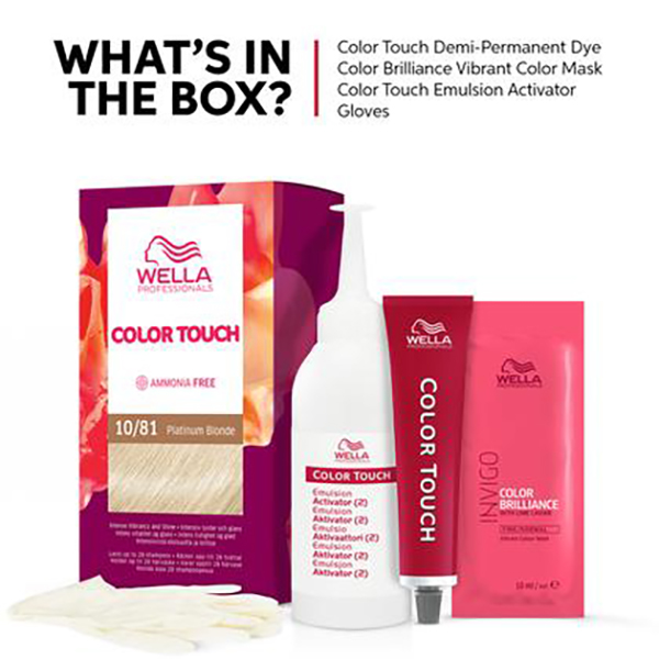 Wella Color Touch intensivtoning 3/0 Mörkbrun - Hairsale.se