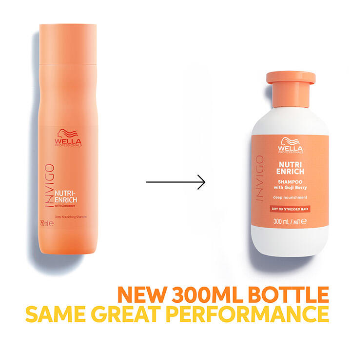 Wella Invigo Nutri-Enrich Shampoo Dry Hair, 300ml - Hairsale.se