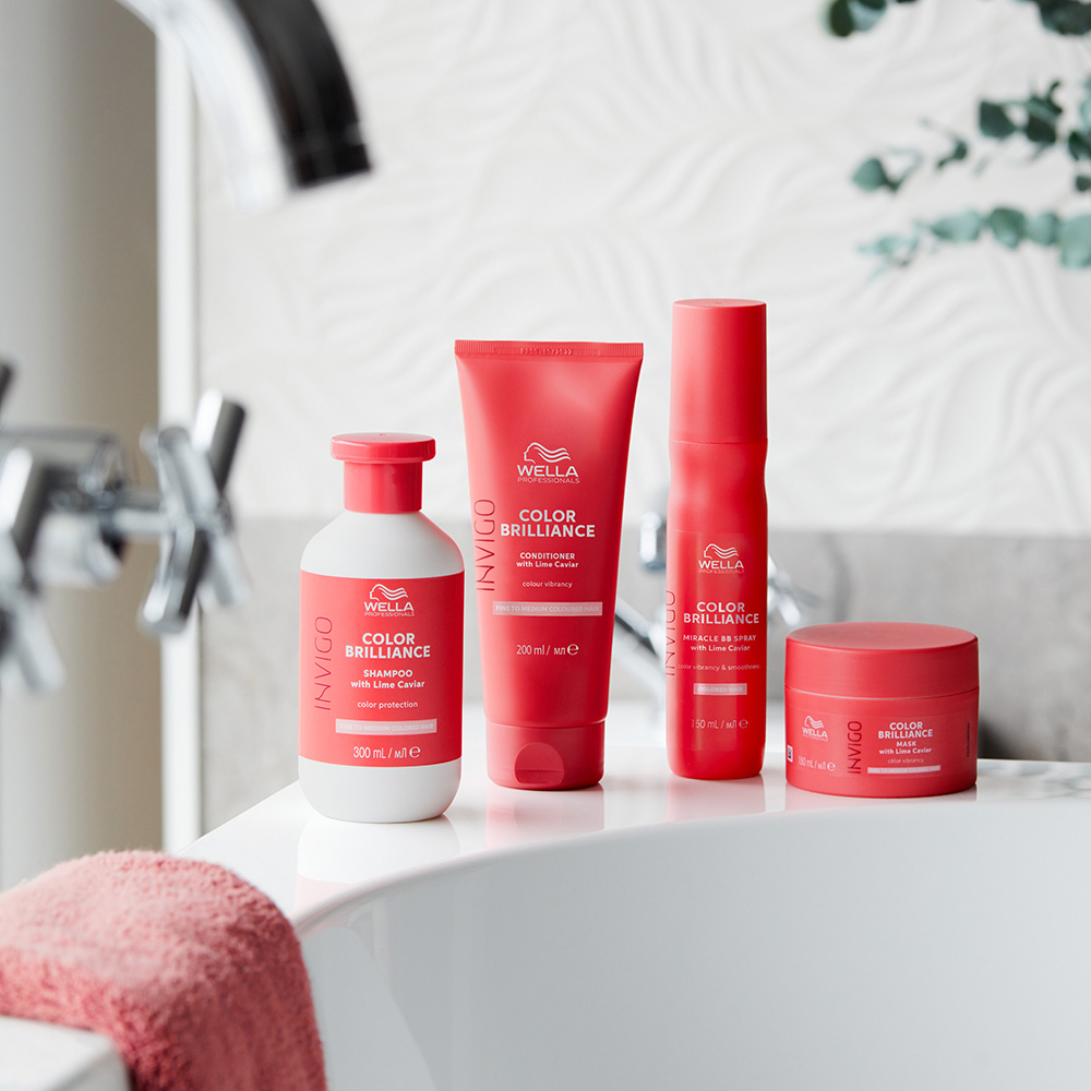 Wella Invigo Color Brilliance Shampoo - Fine/Normal 3000ml - Hairsale.se