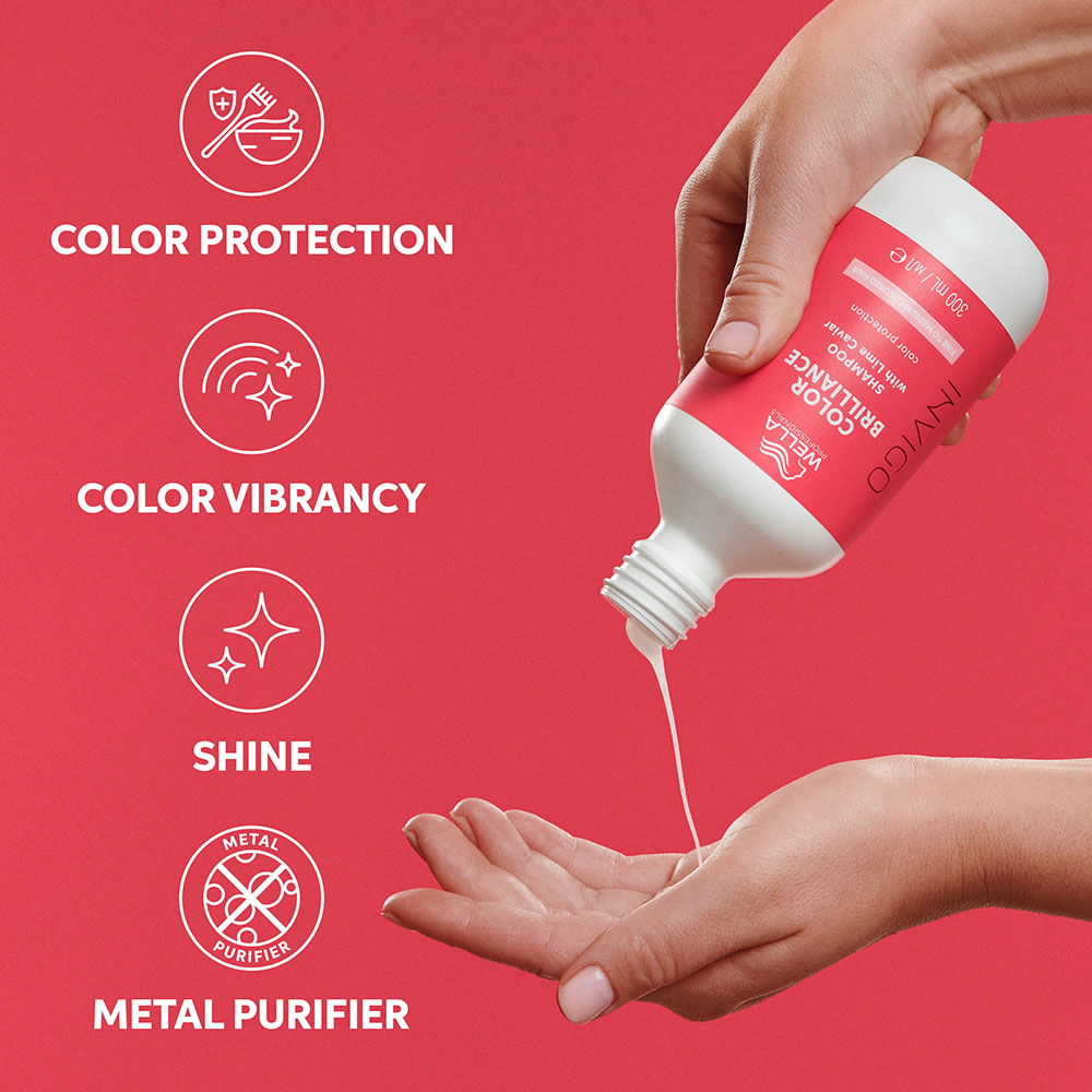 Wella Invigo Color Brilliance Shampoo - Fine/Normal 3000ml - Hairsale.se
