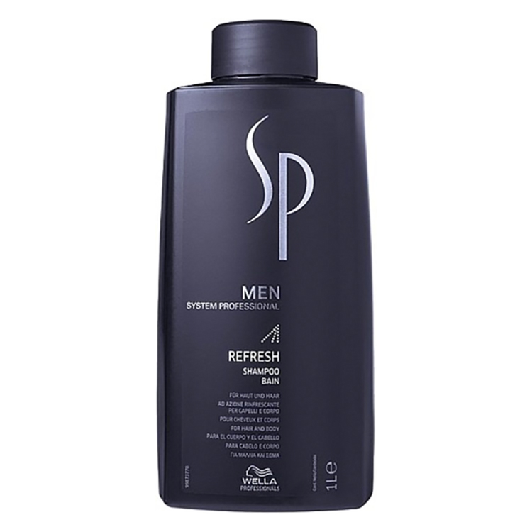 Wella SP Men Refresh Shampoo 1000ml - Hairsale.se