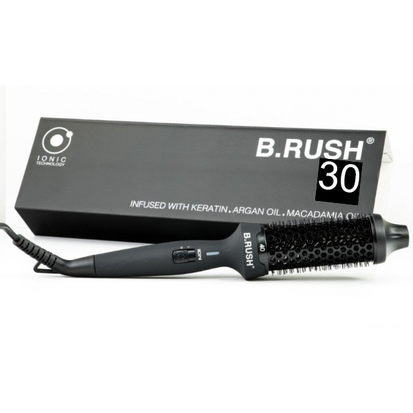 B.RUSH Keratin & Oil-infused Hotbrush 30mm - Hairsale.se