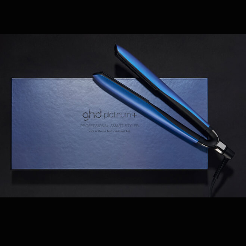 GHD Platinum+ Cobalt Blue Styler - limited edition - Hairsale.se