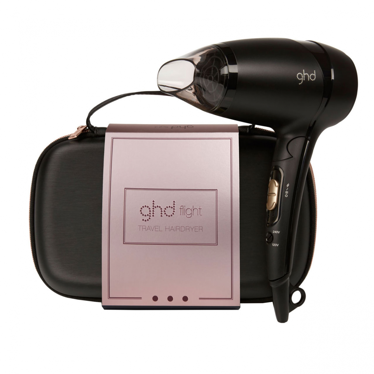 GHD Flight Travel Hairdryer Gift Kit - Hairsale.se