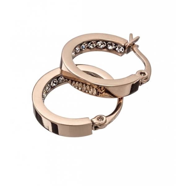 Edblad Monaco Earrings Mini Rose Gold - Hairsale.se
