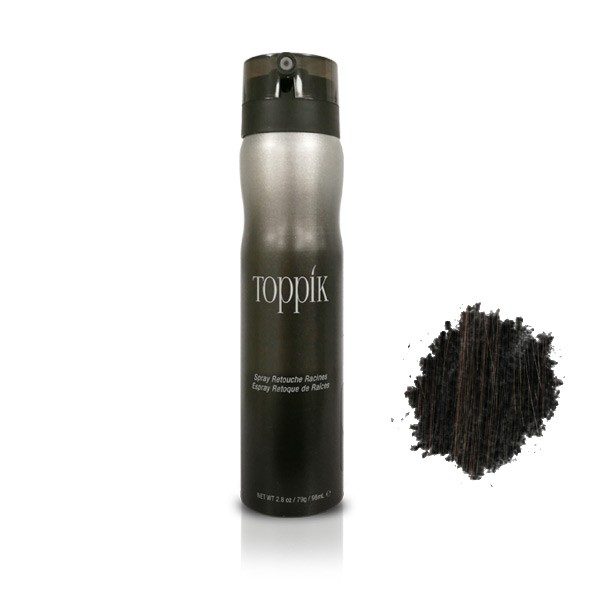 Toppik Root Touch Up - döljer din utväxt -mörkbrun - Hairsale.se