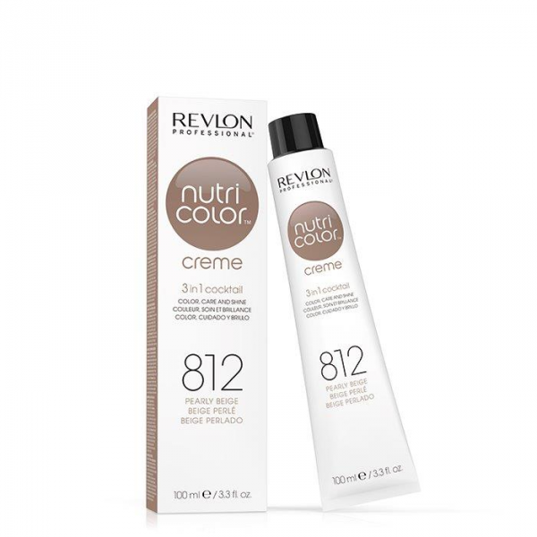 Revlon Nutri Color Creme 812 Pearly Beige Blonde 100ml - Hairsale.se