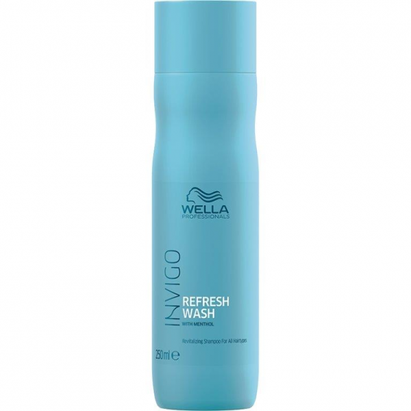 Wella Invigo Balance Refresh Wash Menthol Shampoo 250ml - Hairsale.se