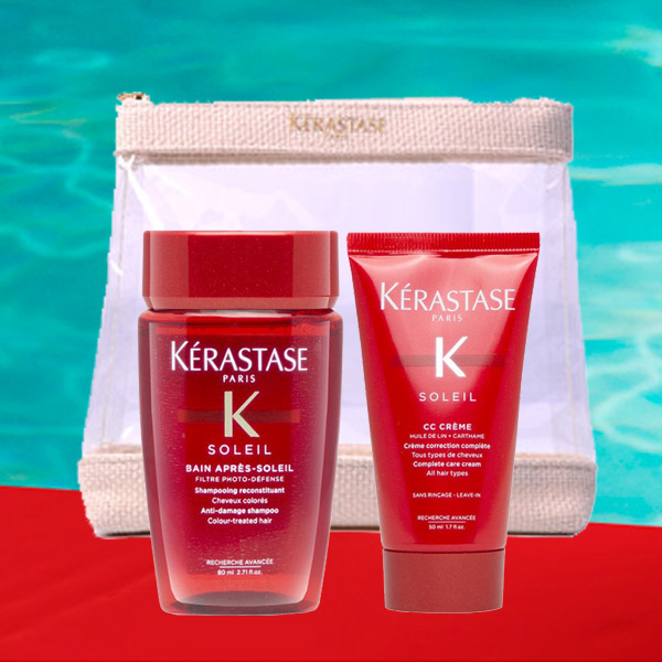 Kerastase Soleil Mini Travel Kit + Necessär - Hairsale.se