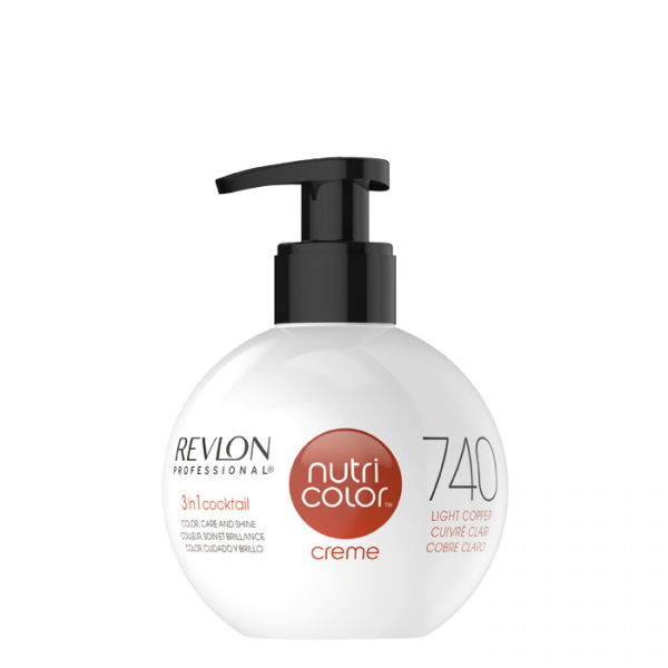 Revlon Nutri Color Creme 740 Copper 270ml - Hairsale.se