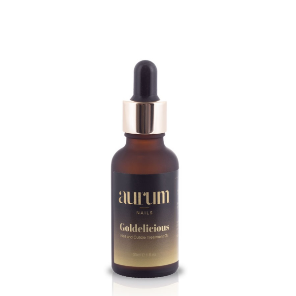 Aurum Nails Goldelicious Nail & Cuticle Treatment Oil 30ml - Hairsale.se