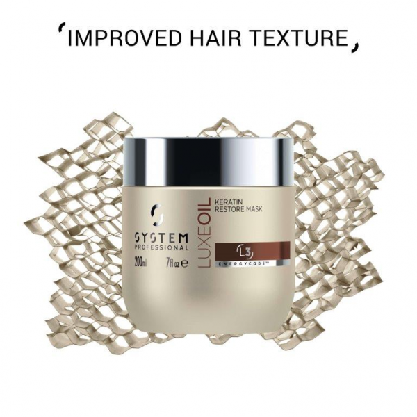 SYSTEM Luxe Oil Restore Mask 200ml - Hairsale.se