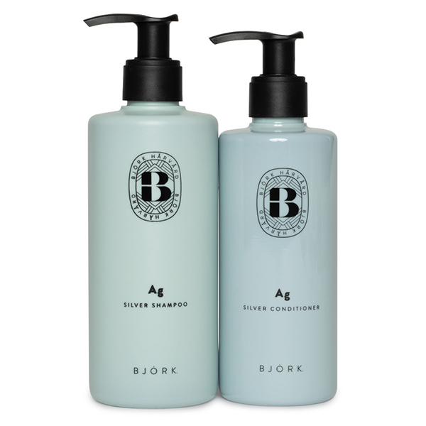 Bjrk AG Silver Shampoo & Balsam DUO - Hairsale.se