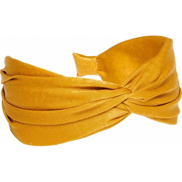 Pieces By Bonbon Ebba Headband Yellow - Hairsale.se