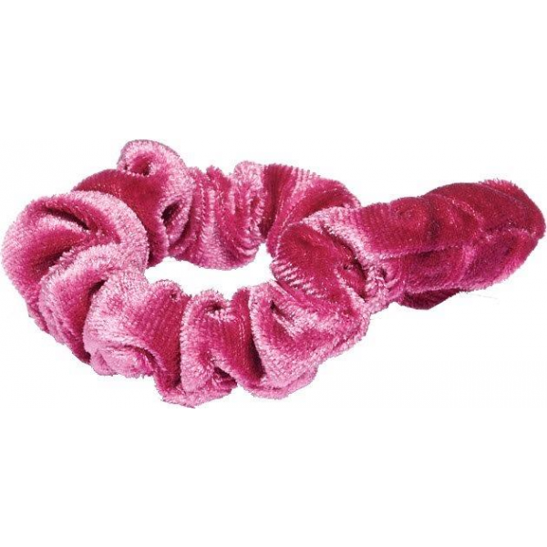 Pieces By Bonbon Märta Small Scrunchie Pink - Hairsale.se