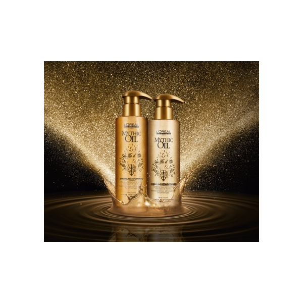 Loreal Mythic oil Souffle d´or Sparkling Schampo & Balsam - Hairsale.se