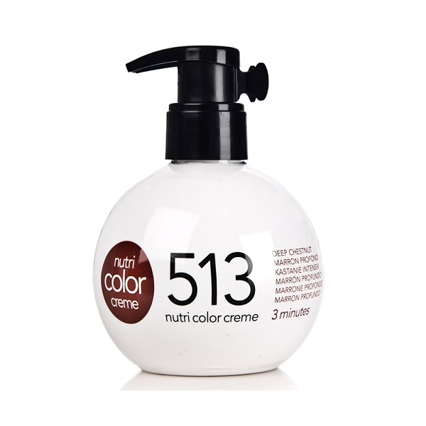 Revlon Nutri Color Creme 513 Deep Chestnut 270ml - Hairsale.se