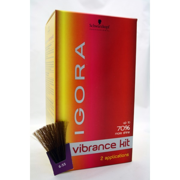 Schwarzkopf Igora Vibrance 6-0 Mörkblond - Hairsale.se