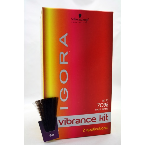 Schwarzkopf Igora Vibrance 6-0 Mörkblond - Hairsale.se