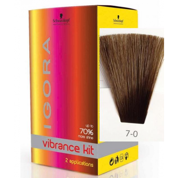 Schwarzkopf Igora Vibrance 7-0 Mellanblond - Hairsale.se
