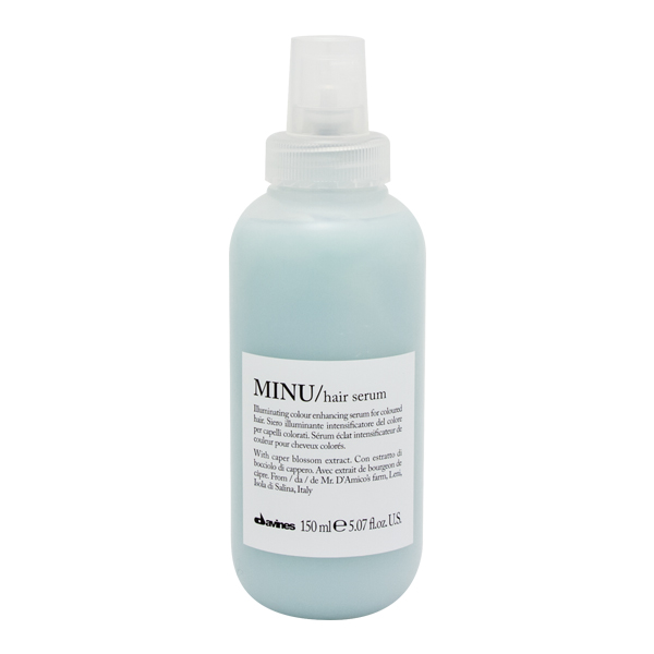 Davines Essential MINU Hair Serum 150ml, glansgivare för färgat hår