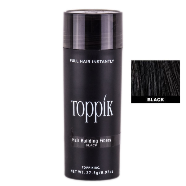 Toppik Hair Building Fibers - Svart 27,5g - Hairsale.se