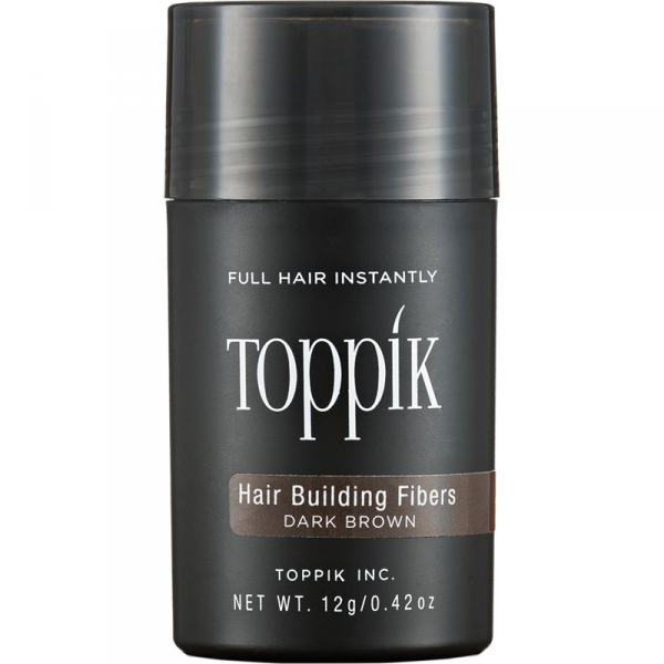 Toppik Hair Building Fibers - Mörkbrun 12g