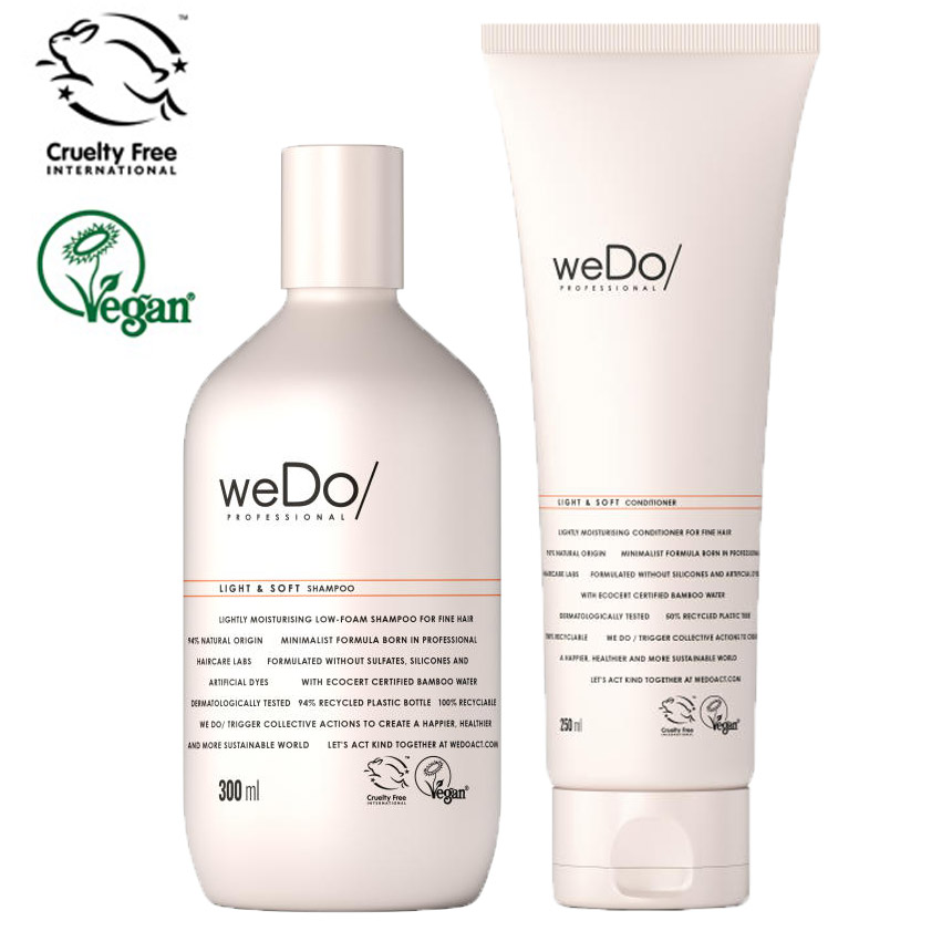 weDo Light & Soft Shampoo & Conditioner Duo - Hairsale.se